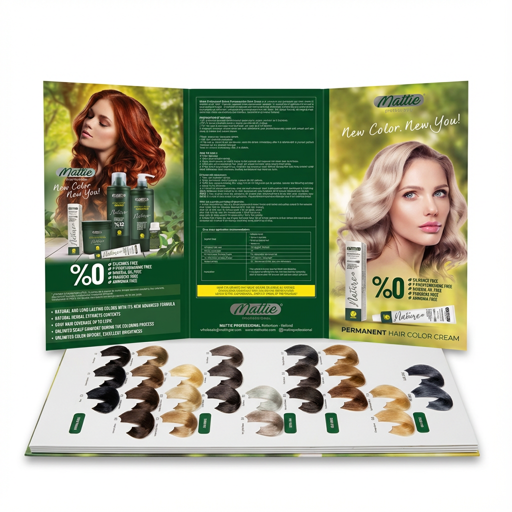 Mattie Professional - Permanent Color Chart