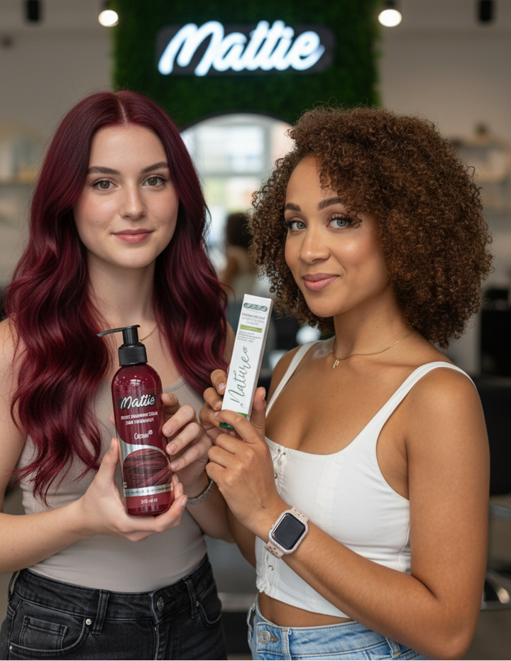 Mattie Turquoise - Direct Vegan Coloring Cream Semi-Permanent 210ml