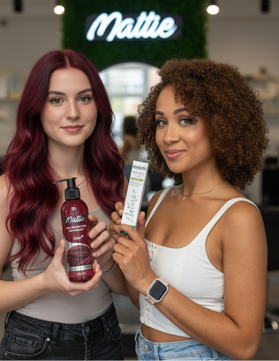 Mattie Turquoise - Direct Vegan Coloring Cream Semi-Permanent 210ml