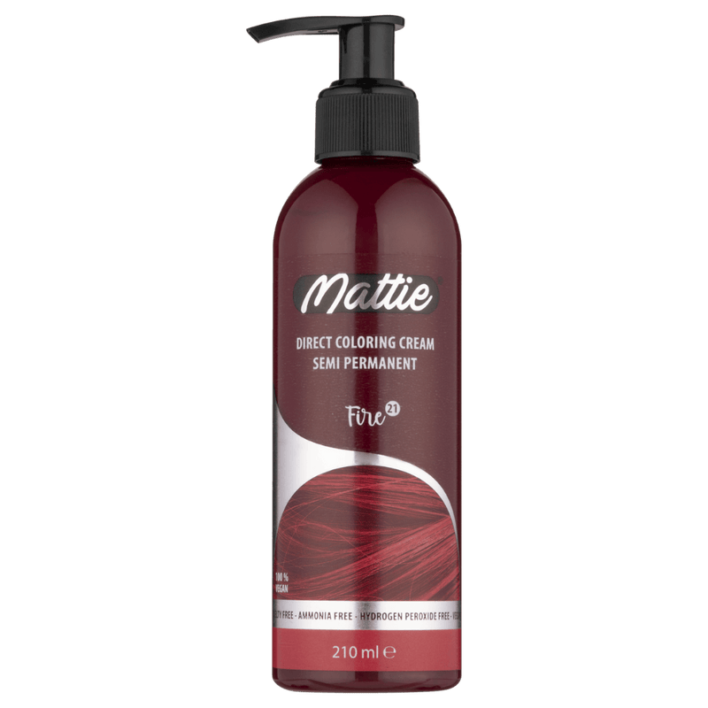 Mattie Fire - Direct Vegan Coloring Cream Semi-Permanent 210ml