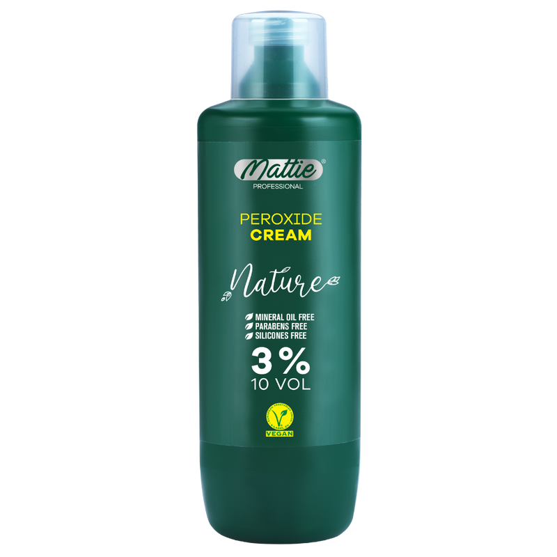 Mattie Professional Nature - 3% (10 VOL) Peroxide Cream Vegan 1000ml