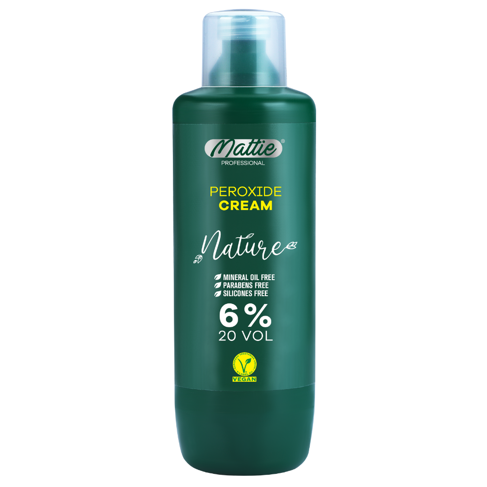 Mattie Professional Nature - 6% (20 VOL) Kremowy Oksydant Wegański 1000ml