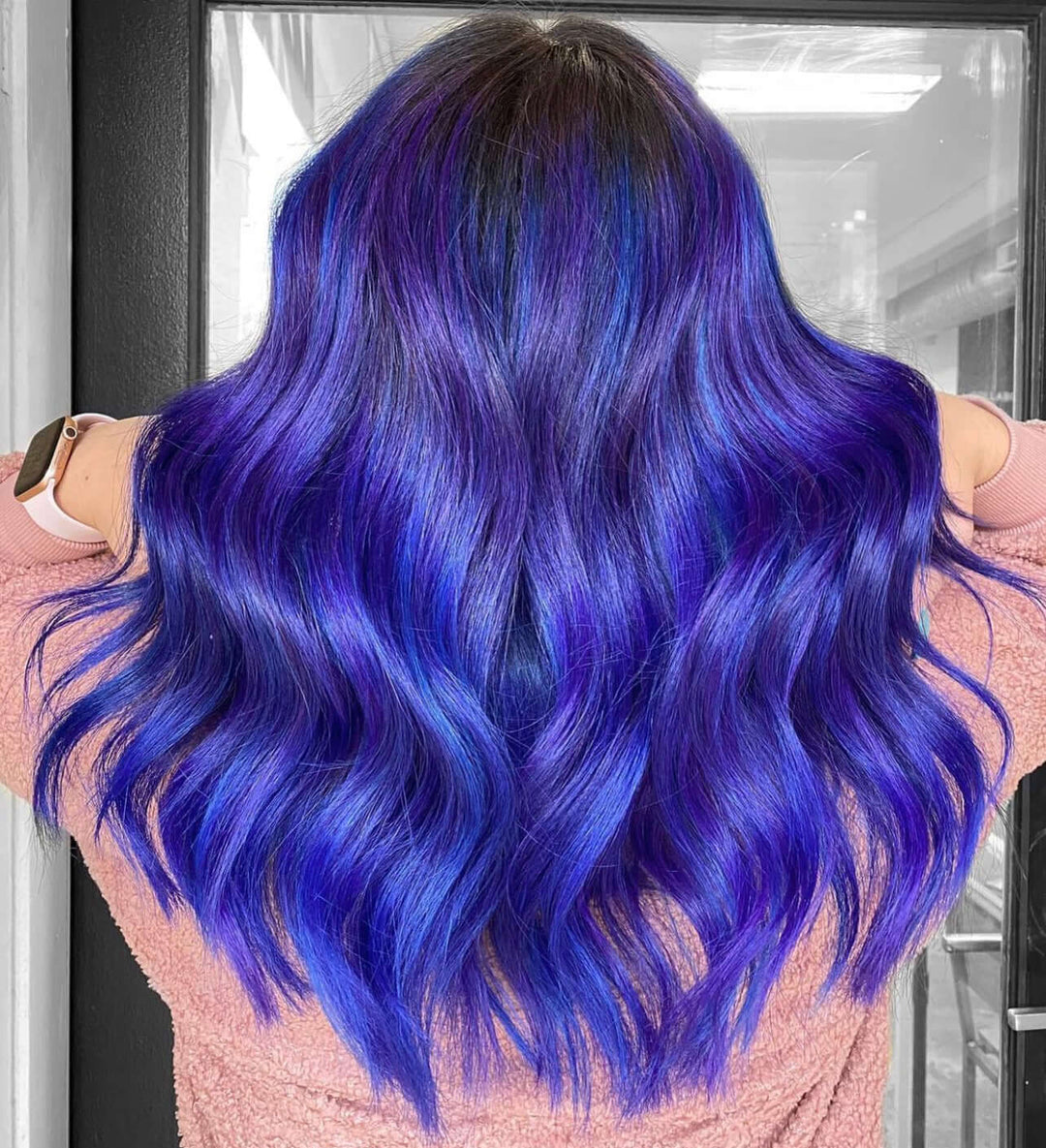 Mattie Midnight Blue - Wegańska Półpermanentna Kremowa Farba Do Włosów Do Koloryzacji Bezpośredniej 210 ml