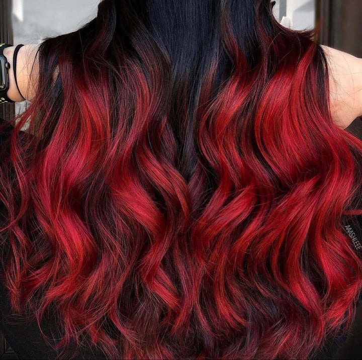 Mattie Coral Red - Wegańska Półpermanentna Kremowa Farba Do Włosów Do Koloryzacji Bezpośredniej 210 ml